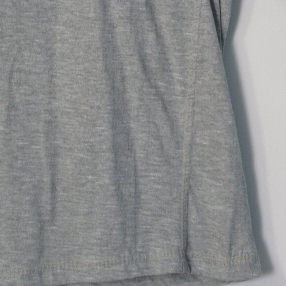 2/$15 OT Revolution Mens Henley Top Shirt Large NWT Gray - Picture 3 of 3